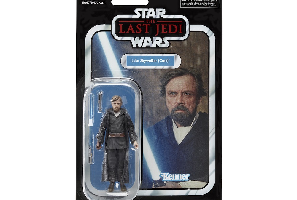 New Last Jedi Luke Skywalker Vintage figure available for pre-order!