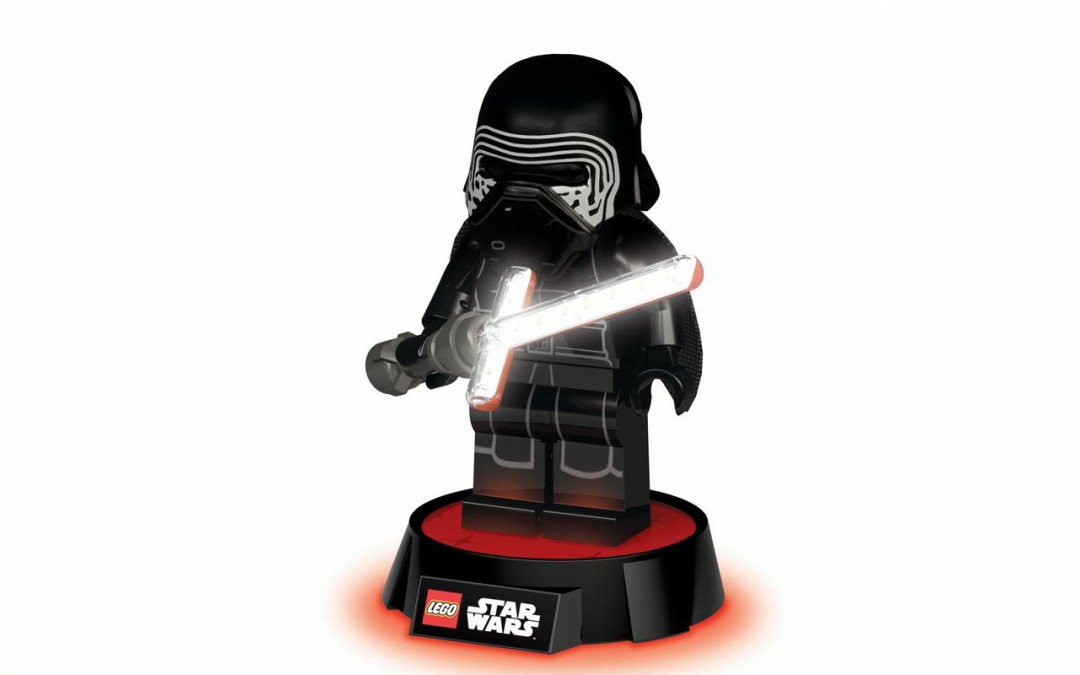 New Last Jedi Lego Kylo Ren Desk Lamp now available!