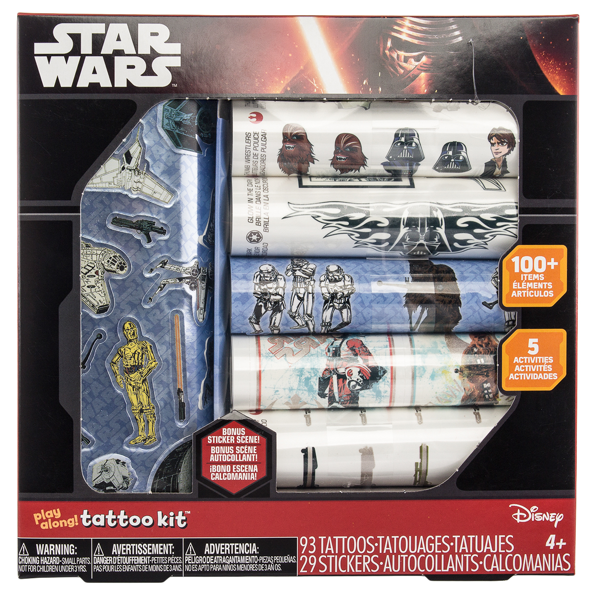TFA Play Along Tattoo/Sticker Activity Kit 1