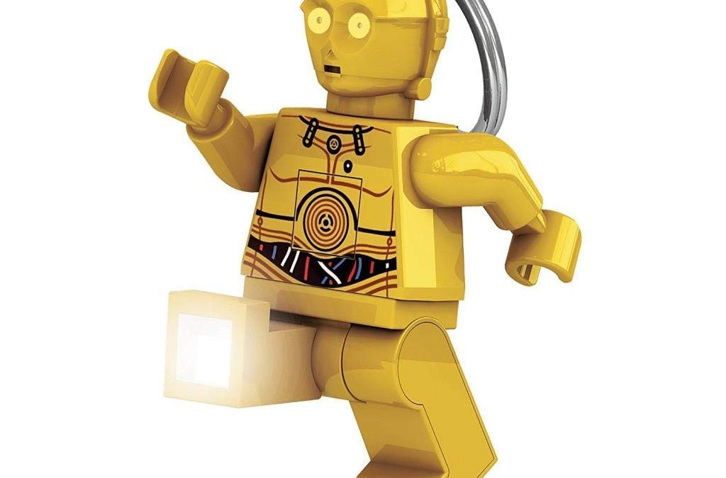 The Last Jedi C-3PO LED Key Chain Flashlight Best Price Ever!