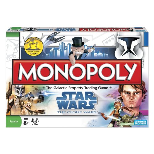 Star Wars The Clone Wars Monopoly Game Best Price Ever!