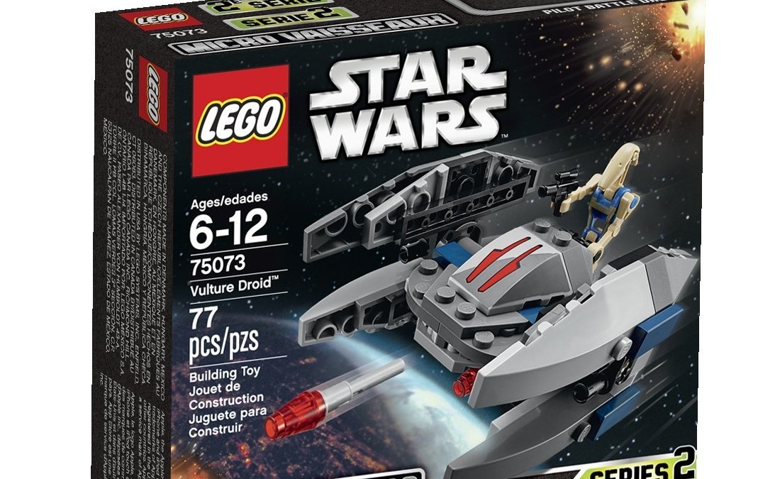 New Revenge of the Sith Vulture Droid Microfighters Lego Set available!