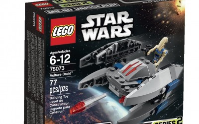 New Revenge of the Sith Vulture Droid Microfighters Lego Set available!