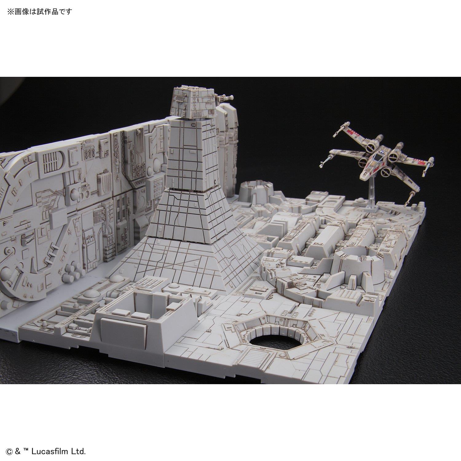 ANH Death Star Attack Plastic Model Kit Set 4