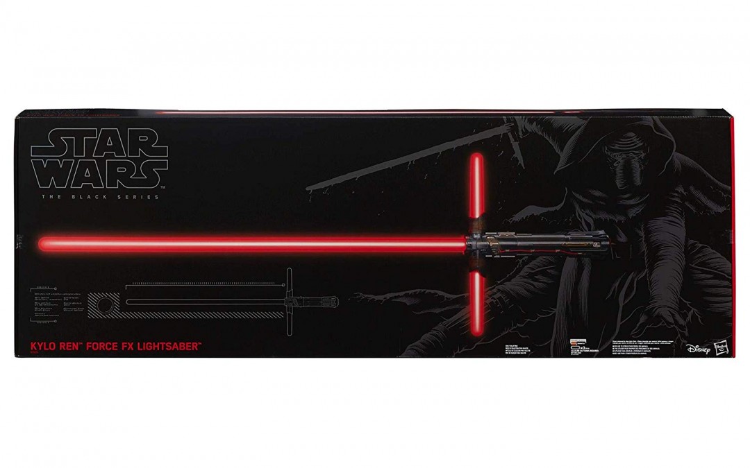 Kylo Ren Force FX Deluxe Lightsaber Best Price Ever!