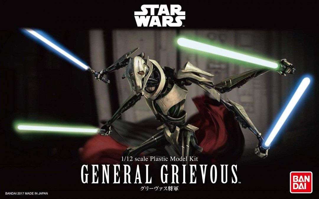 General Grievous Plastic Model Kit Best Price Ever!