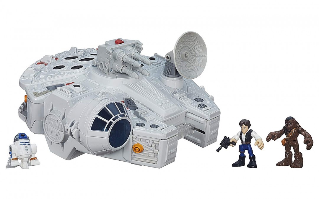Galactic Heroes Millennium Falcon and Figures Set Best Price Ever!