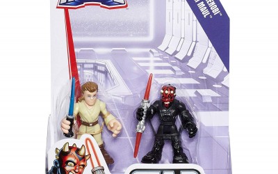 Galactic Heroes Obi-Wan Kenobi and Darth Maul Set Best Price Ever!