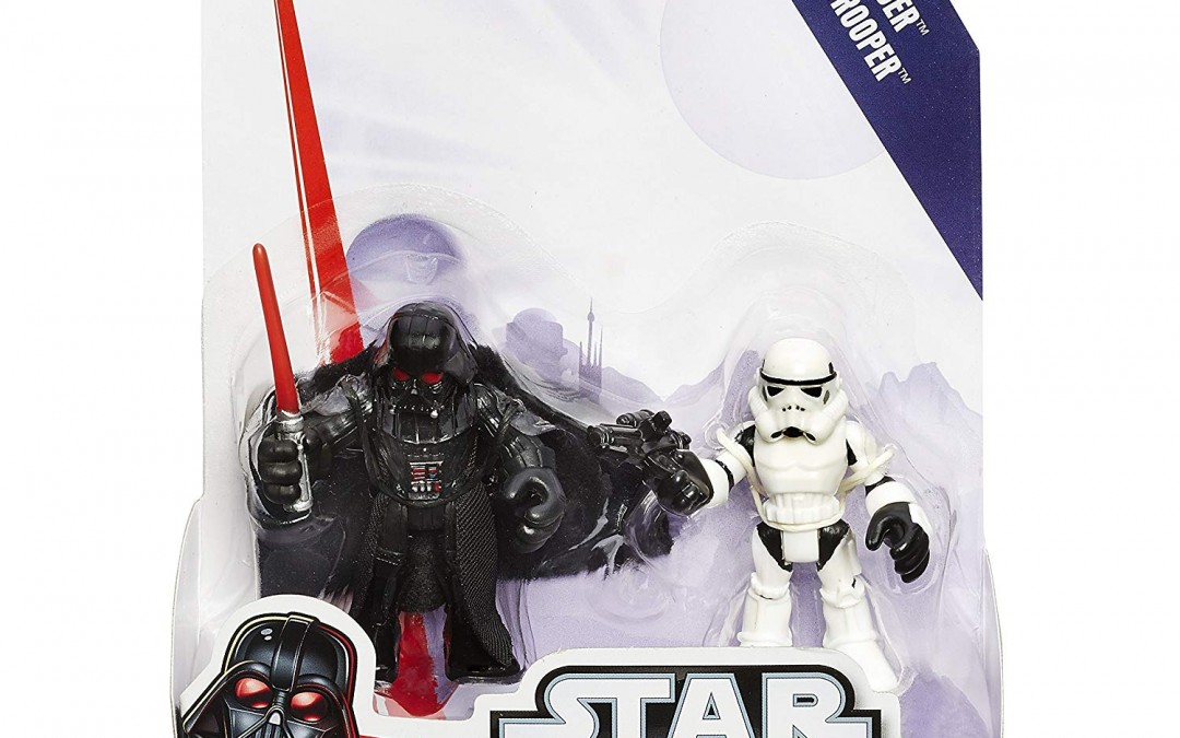 Galactic Heroes Darth Vader and Stormtrooper Set Best Deal Ever!