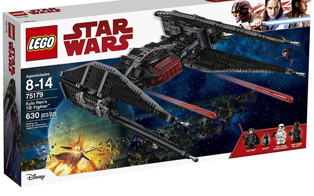 Kylo Ren's Tie Fighter Lego Set Best Price Ever!