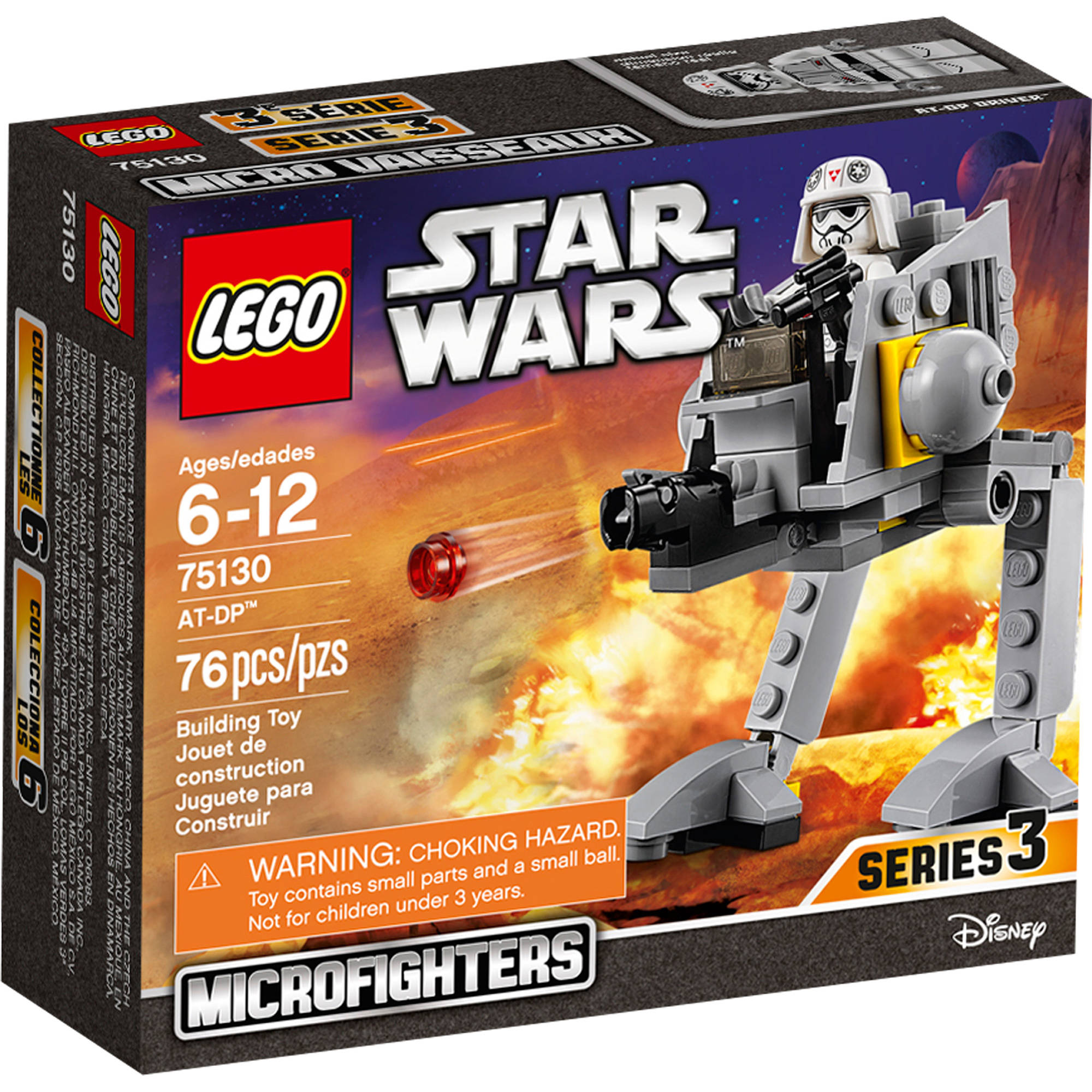SWR Rebels AT-DP Microfighters Lego Set 1