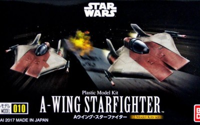New Return of the Jedi A-Wing Fighter Model Kit Set available now!