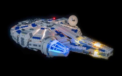 New Solo Movie Millennium Falcon Lighting Lego Set available!