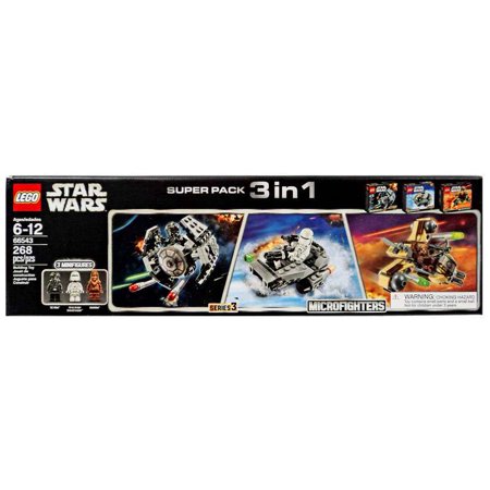 New Star Wars Microfighter 3-in-1 Lego set now available!