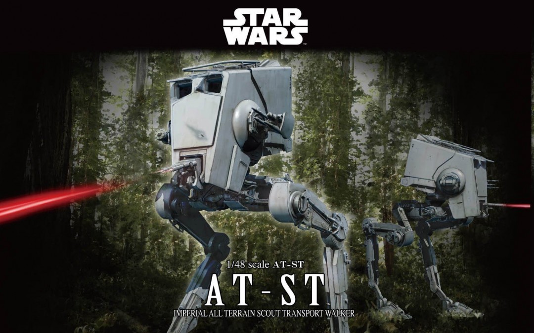 New Return of the Jedi AT-ST Scout Walker Model Kit now in stock!