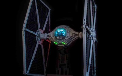 New A New Hope Tie Fighter Lightning Lego Set available!