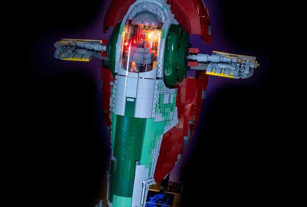 New Empire Strikes Back Slave 1 Lego Lighting Set available now!