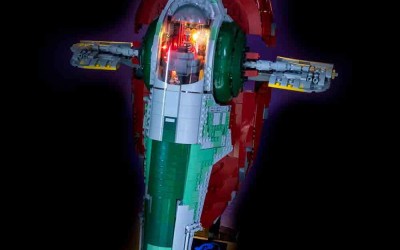 New Empire Strikes Back Slave 1 Lego Lighting Set available now!