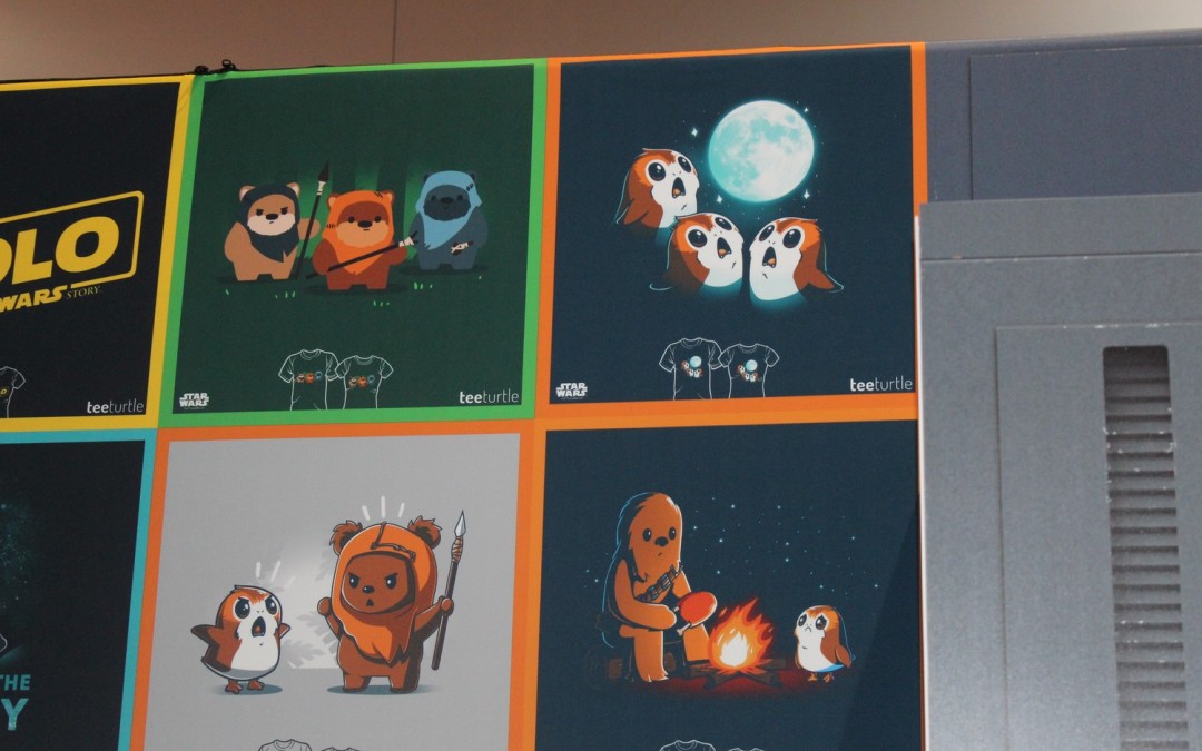 TeeTurtle Reveals new Star Wars T-Shirts and Socks at San Diego Comic Con!