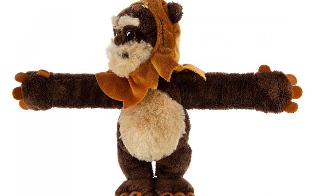 New Return of the Jedi Ewok Snuggle Snapper Plush Toy available!