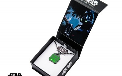 New Rogue One Deathtrooper Glow in the Dark Enamel Pendant available!