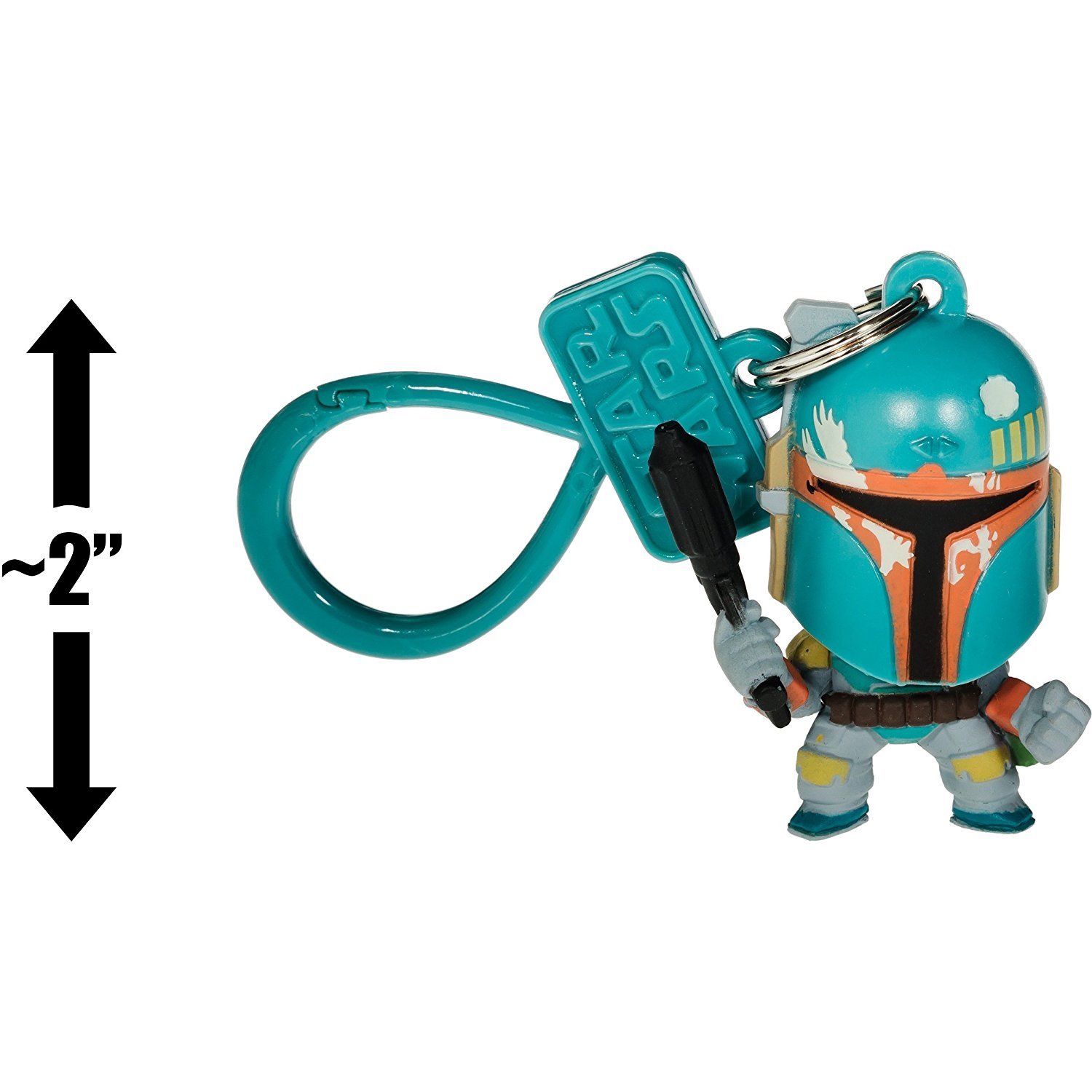 SW Boba Fett Mini-Figural Bag Clip