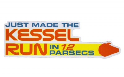 New Solo Movie Kessel Run Car Magnet available now!