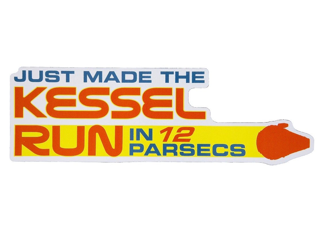 Solo: ASWS Kessel Run Car Magnet