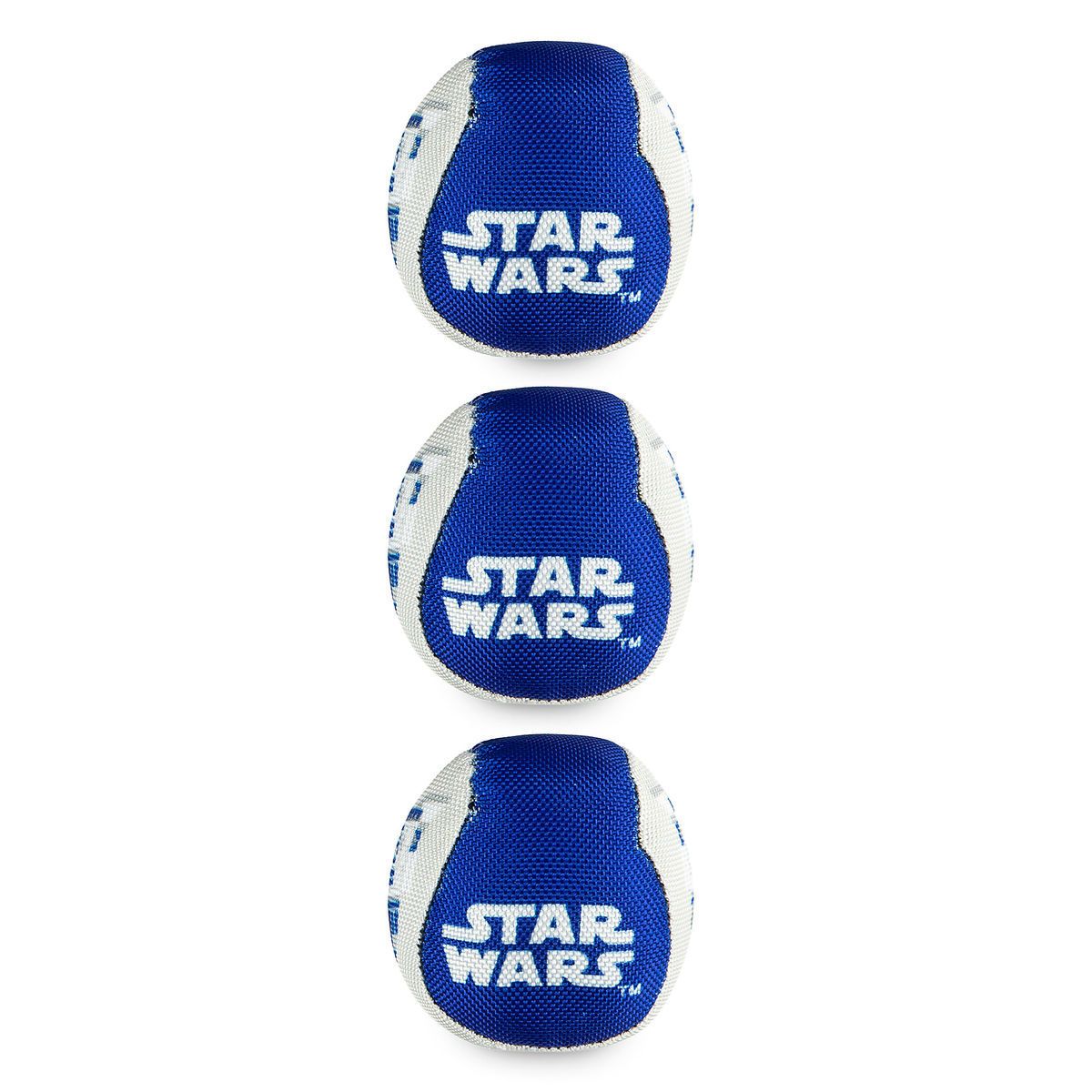 SW R2-D2 Dog Chew-Toy Ball Set 3