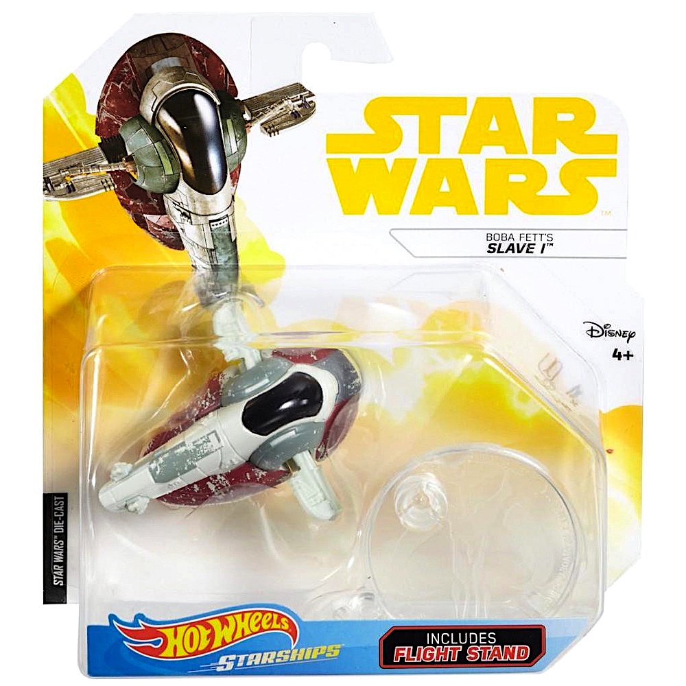 hot wheels star wars commemorative series boba fett's slave 1 starship