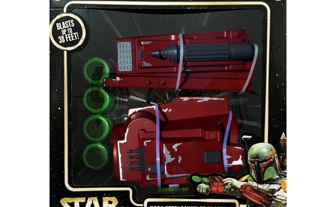 New Return of the Jedi Boba Fett Gauntlet Blasters available now!