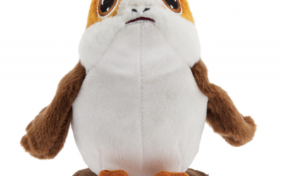 New Last Jedi Porg Mini Magnetic Shoulder Plush Toy available!