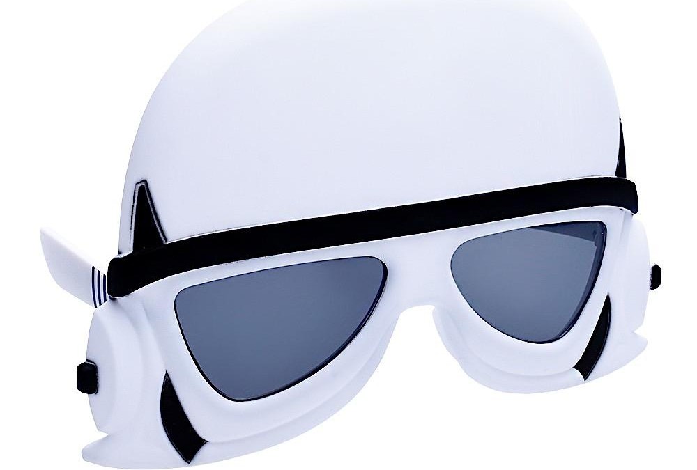 New Star Wars Stormtrooper Sun-Stache Sunglasses available!