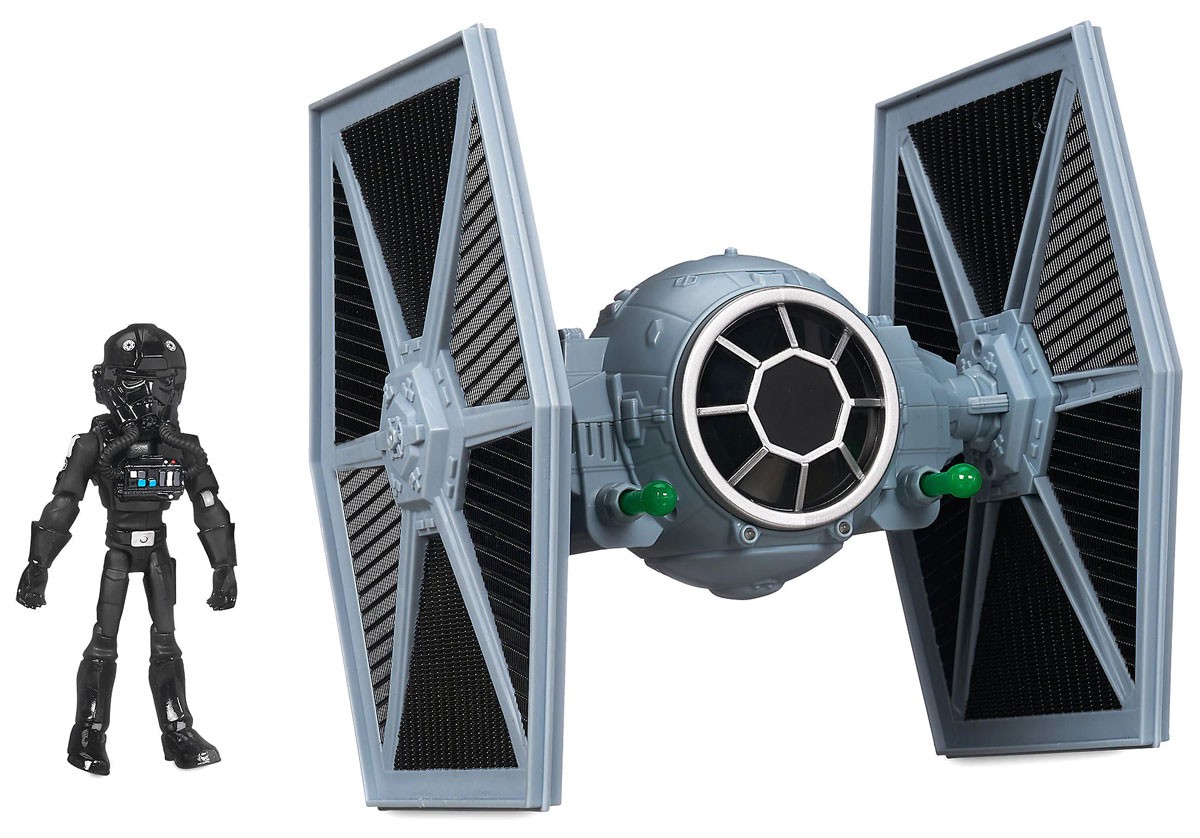 SW Imperial TIE Fighter & Pilot Toybox Play set 2