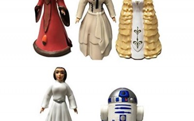 New Queen Amidala and Princess Leia Dress Up Figure Set available!