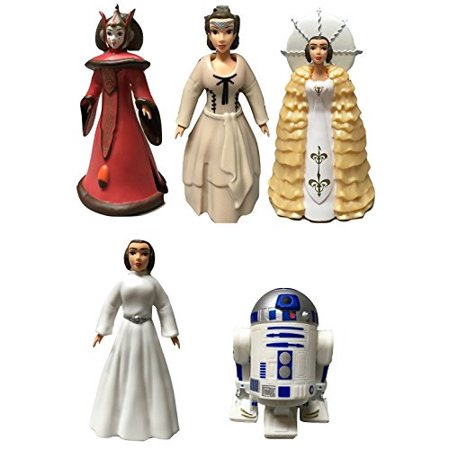 New Queen Amidala and Princess Leia Dress Up Figure Set available!