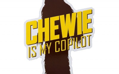 New Solo Movie Chewie is my Copilot Car Magnet available now!