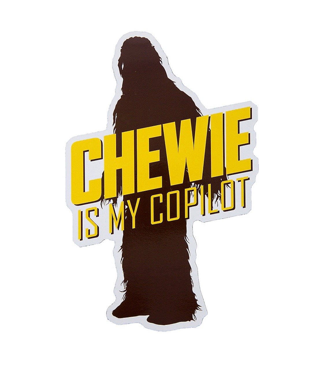 Solo: ASWS Chewie is my Copilot Car Magnet