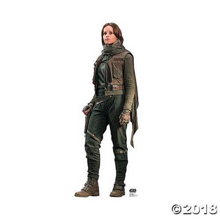 RO Jyn Erso Cardboard Standee