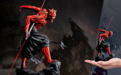 New Star Wars Darth Maul Ukiyo-e Style Statue available for pre-order!