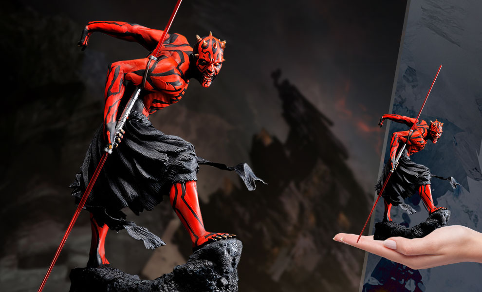 New Star Wars Darth Maul Ukiyo-e Style Statue available for pre-order!