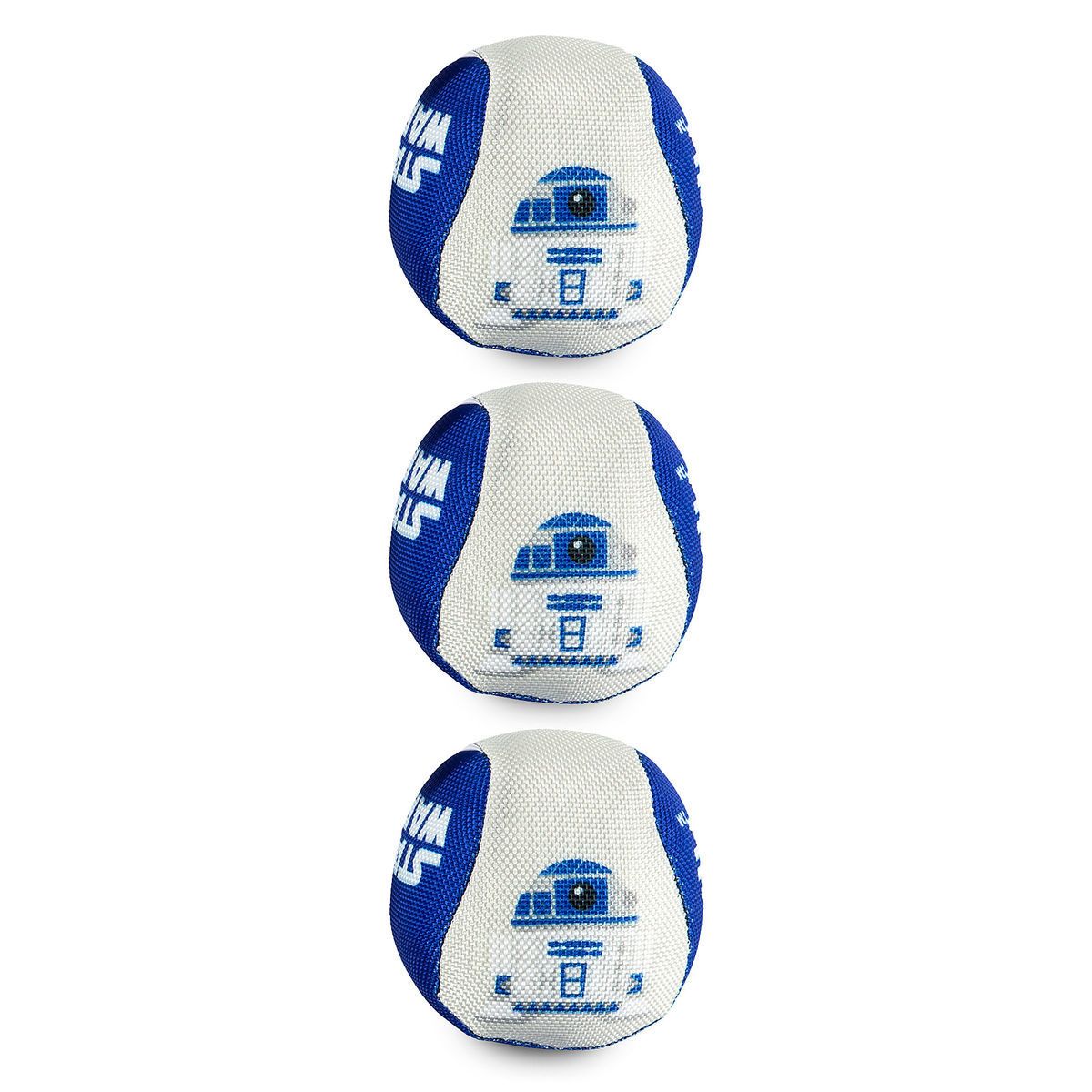 SW R2-D2 Dog Chew-Toy Ball Set 2