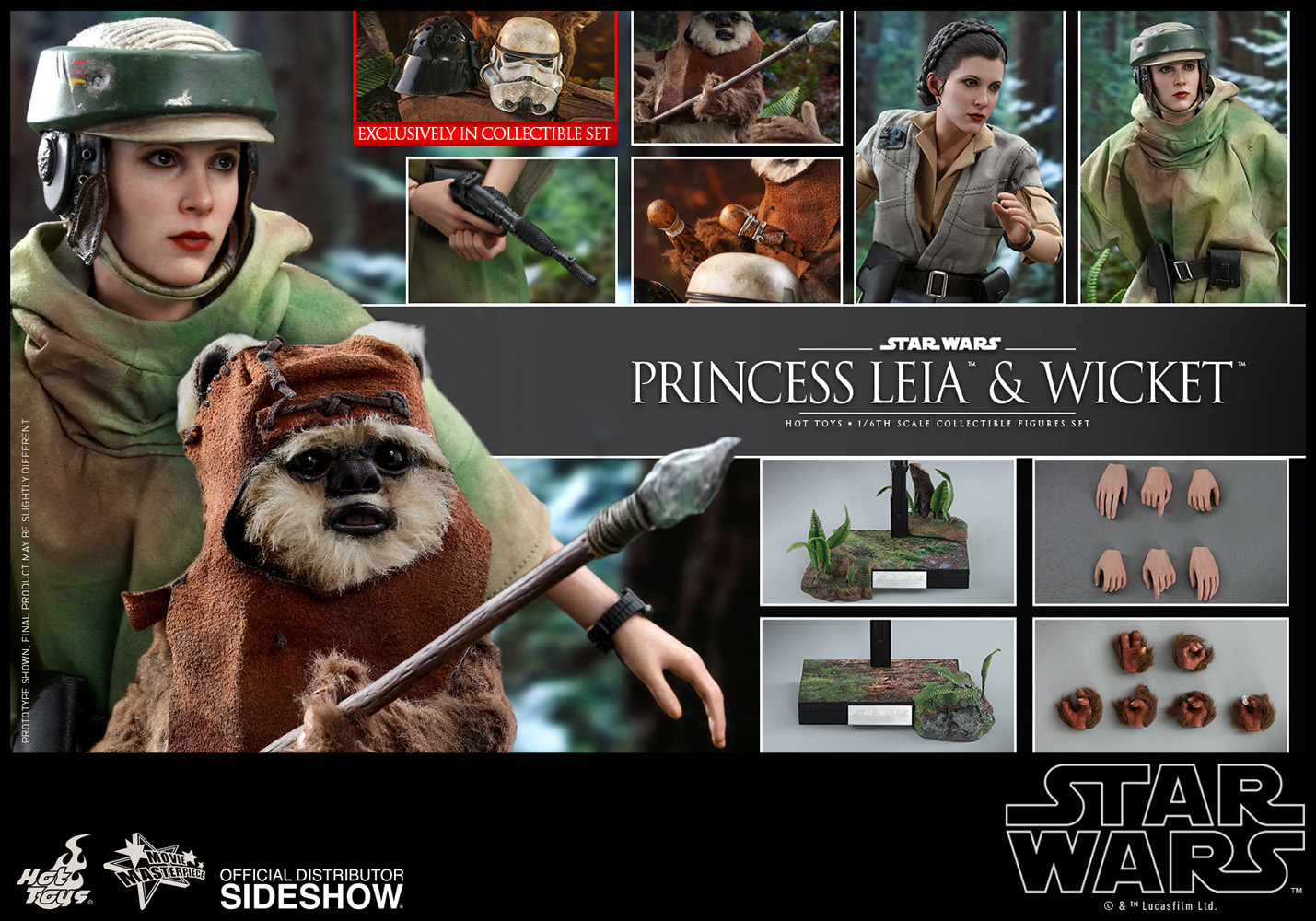 princess-leia-and-wicket-1:6th-scale-figures-12