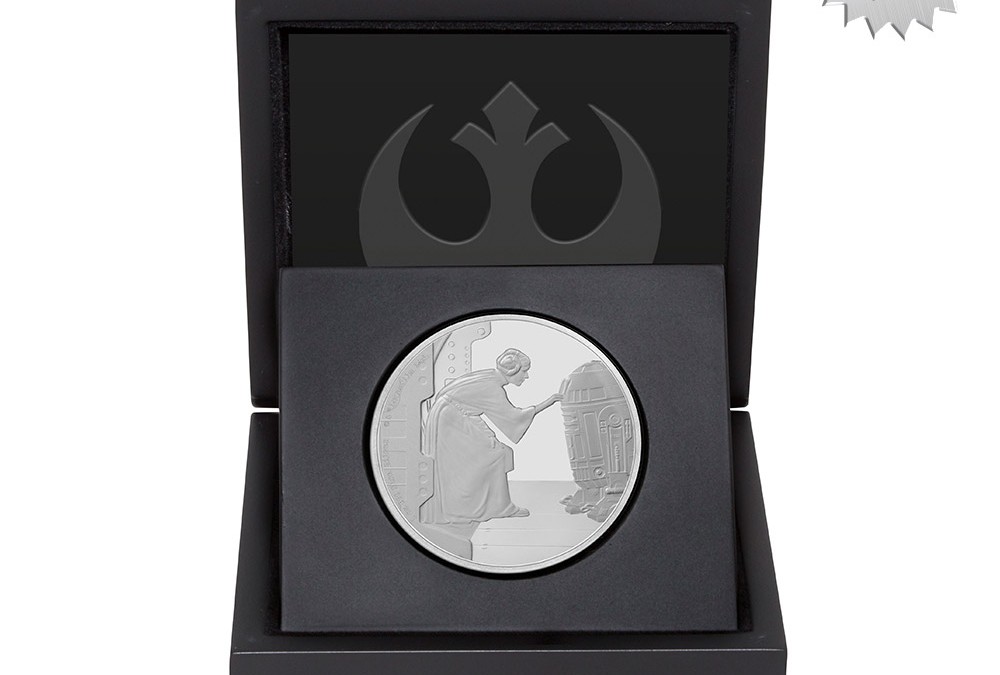 New A New Hope Princess Organa Silver Coin available for pre-order!
