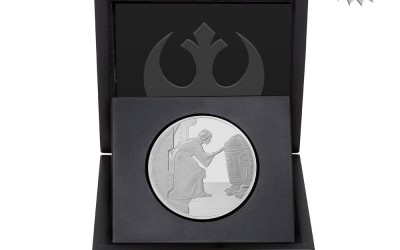 New A New Hope Princess Organa Silver Coin available for pre-order!