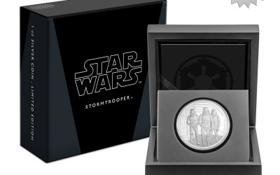 New A New Hope Stormtrooper Silver Coin available for pre-order!