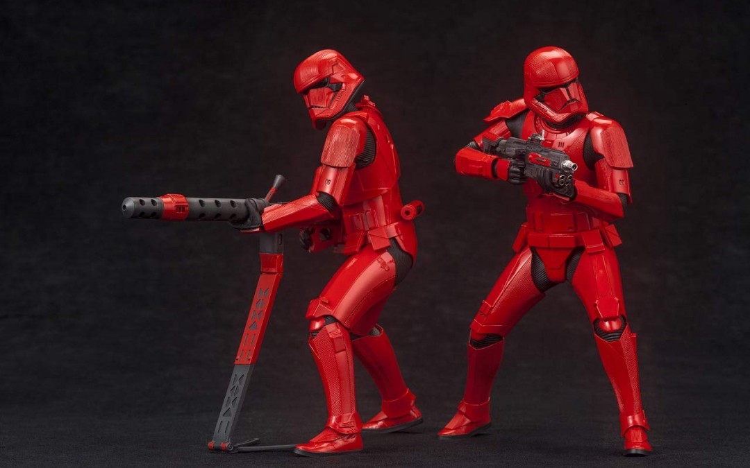 New Rise of Skywalker Sith Trooper ARTFX+ Statue 2-Pack available!