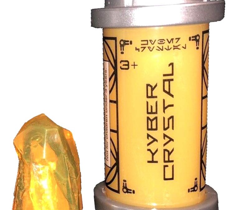 New Star Wars Galaxy's Edge Yellow Kyber Crystal available!
