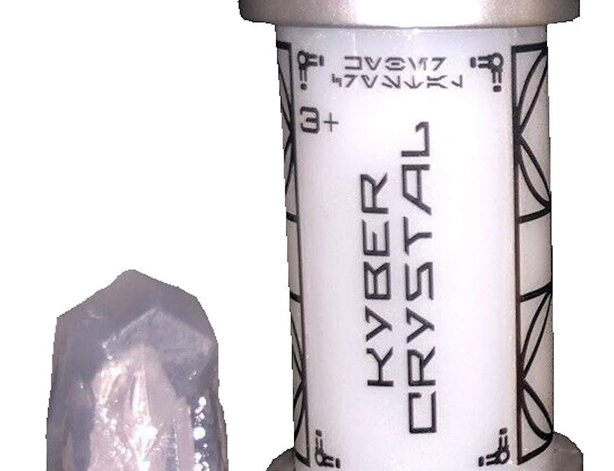 New Star Wars Galaxy's Edge White Kyber Crystal available now!