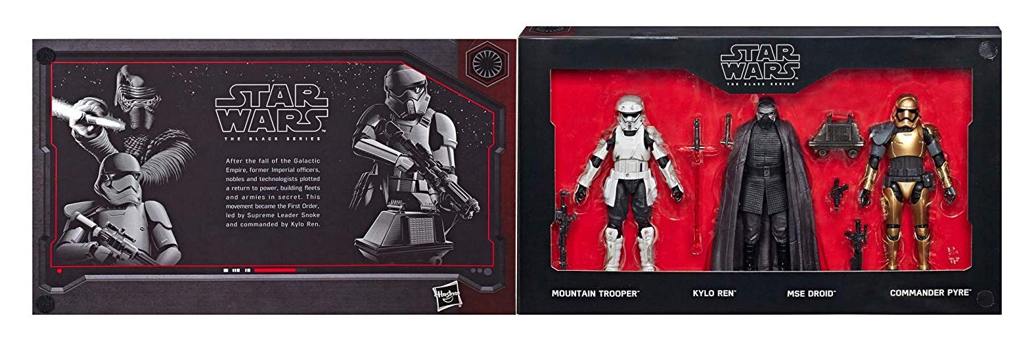 SW Galaxy's Edge Black Series First Order Figure 4-Pack 1